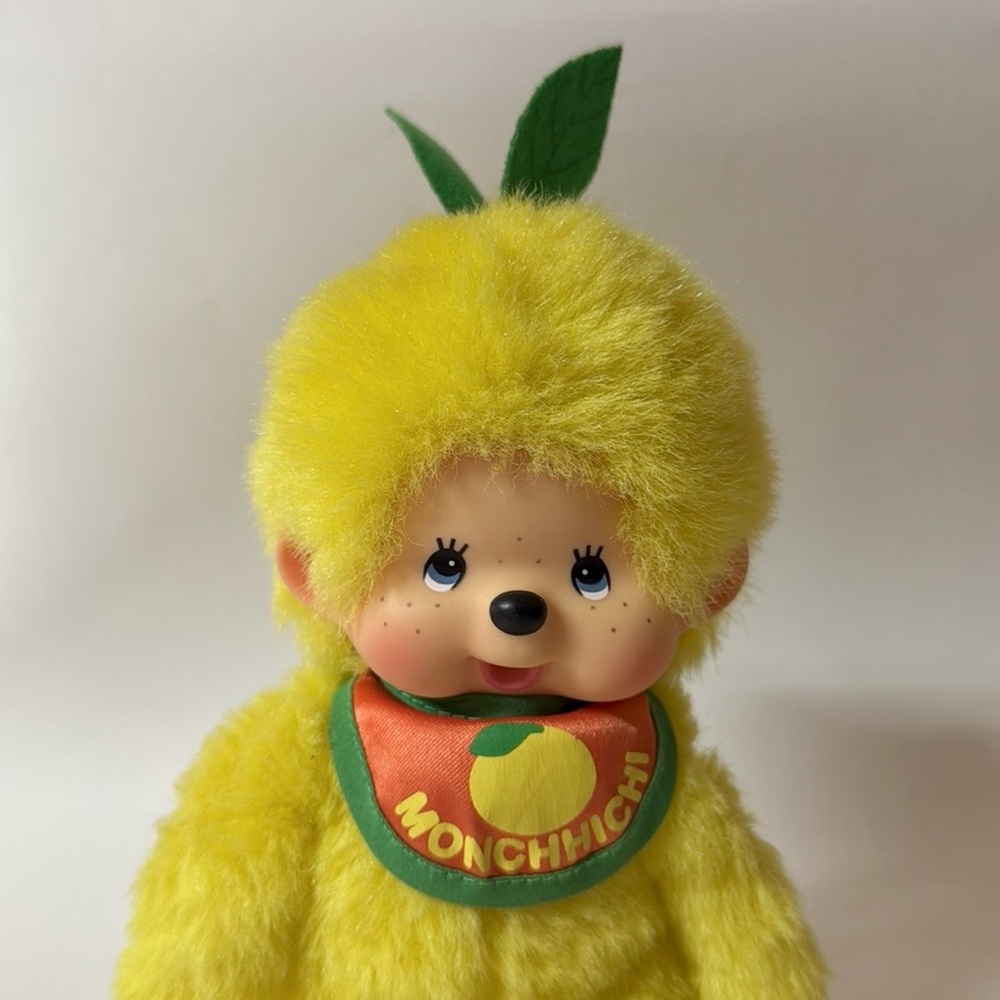 Summer Orange Monchhichi Miyazaki Limited Rare Sekiguchi Plush Doll 🇯🇵 - Picture 4 of 13